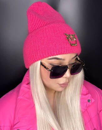 Жіноча брендова шапка Pinko