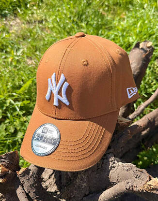 Кепка коричнева універсальна New York Yankees