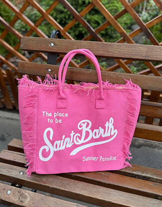 Сумка літня рожева  SaintBarth