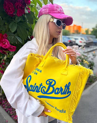 Сумка літня рожева  SaintBarth