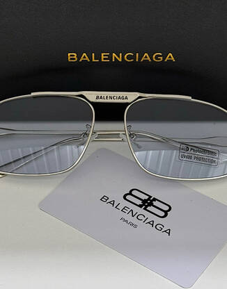 Очки серые полухромовые полупрозрачные Balencia